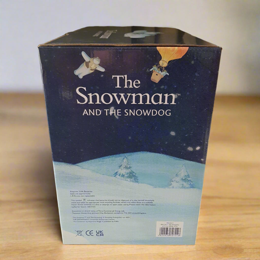 The Snowdog Acrylic LED Decoration Outdoor Indoor Battery Operated