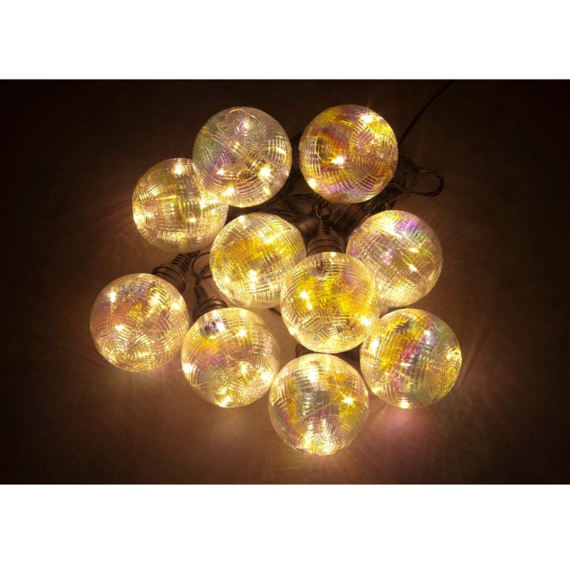 Connectable Party Festoon Lights - Set of 10 - Warm White