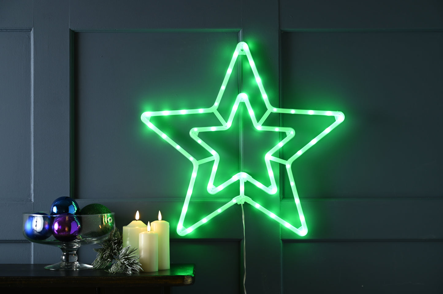 Colour Changing Digital Star with Remote 56cm Outdoor or Indoor Decoration