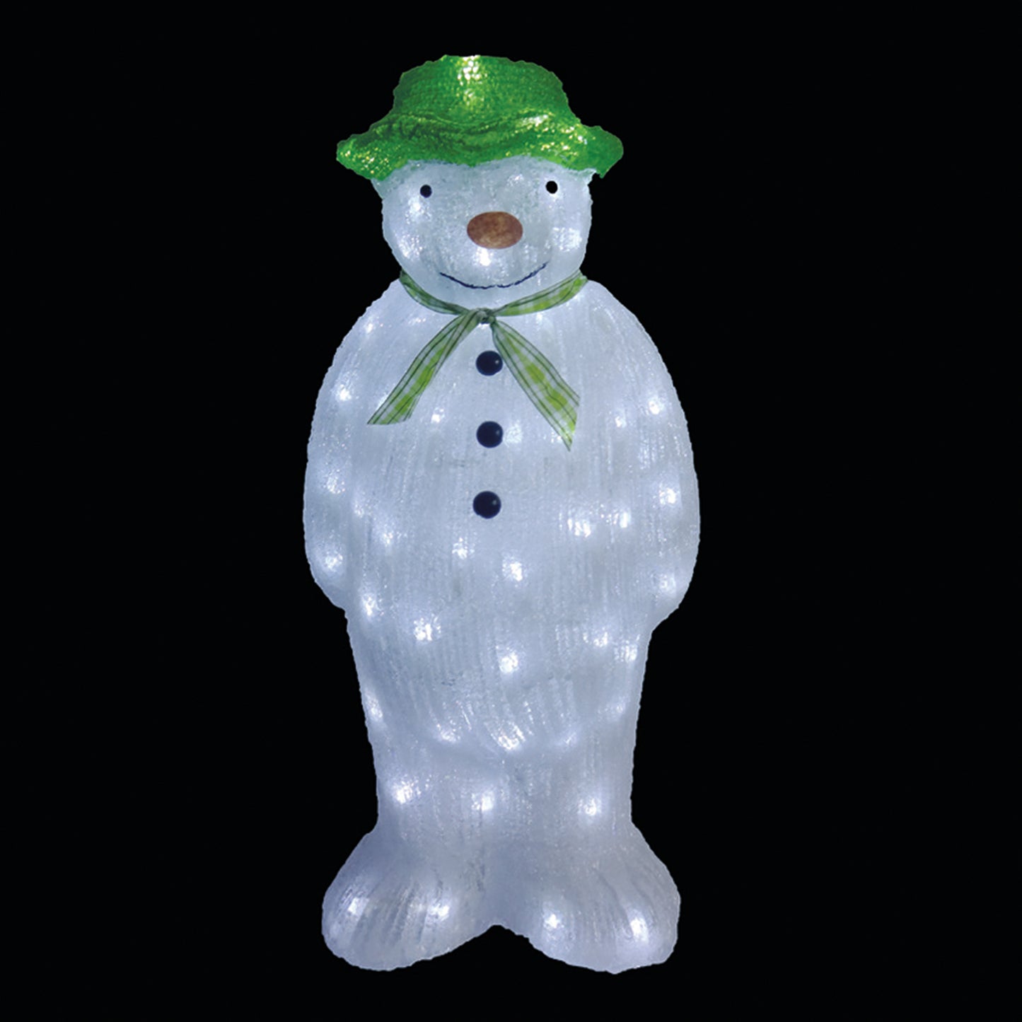The Snowman Acrylic LED Decoration 55cms Outdoor Indoor