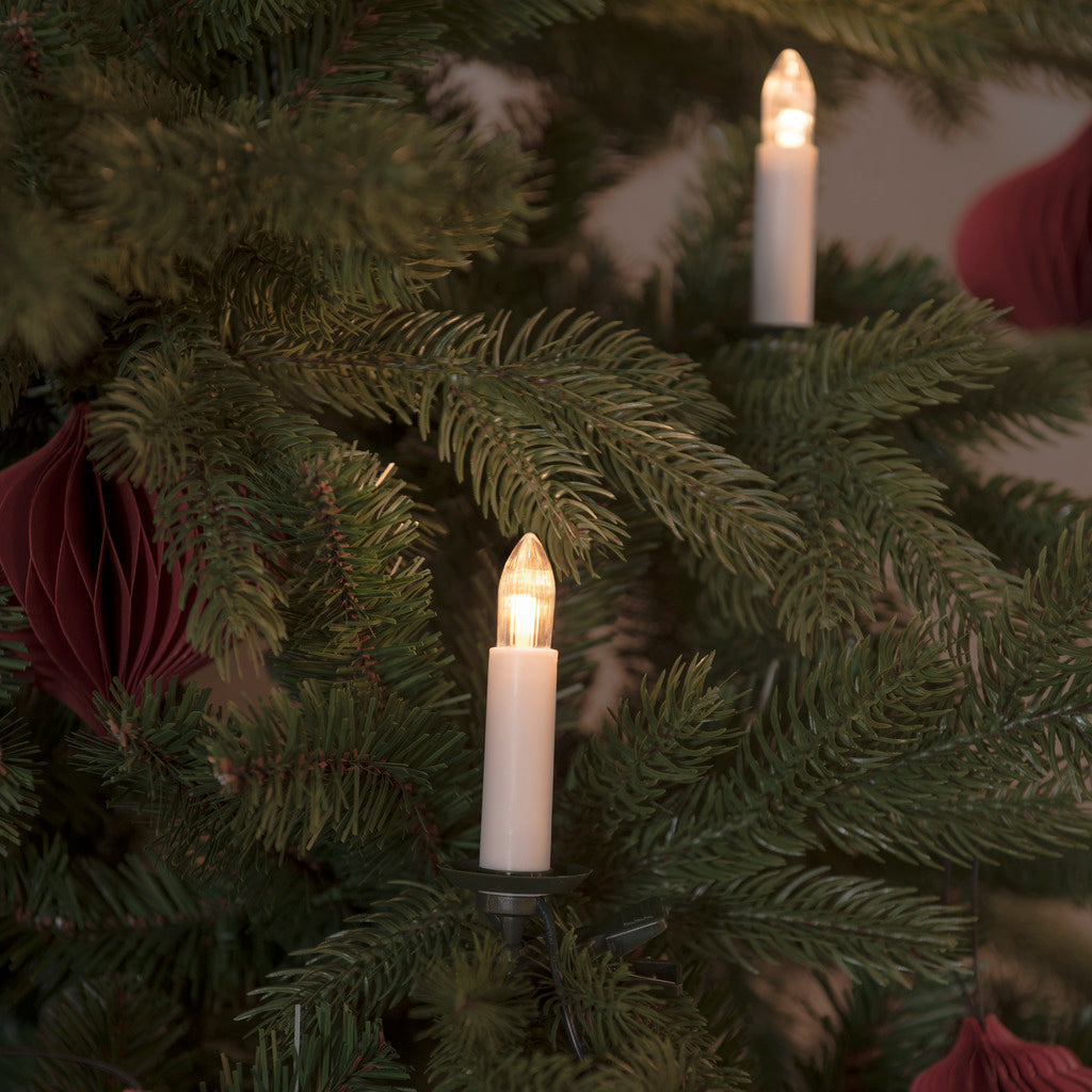 Konstsmide Twinkling Amber Christmas Tree Candle Lights 16.8m