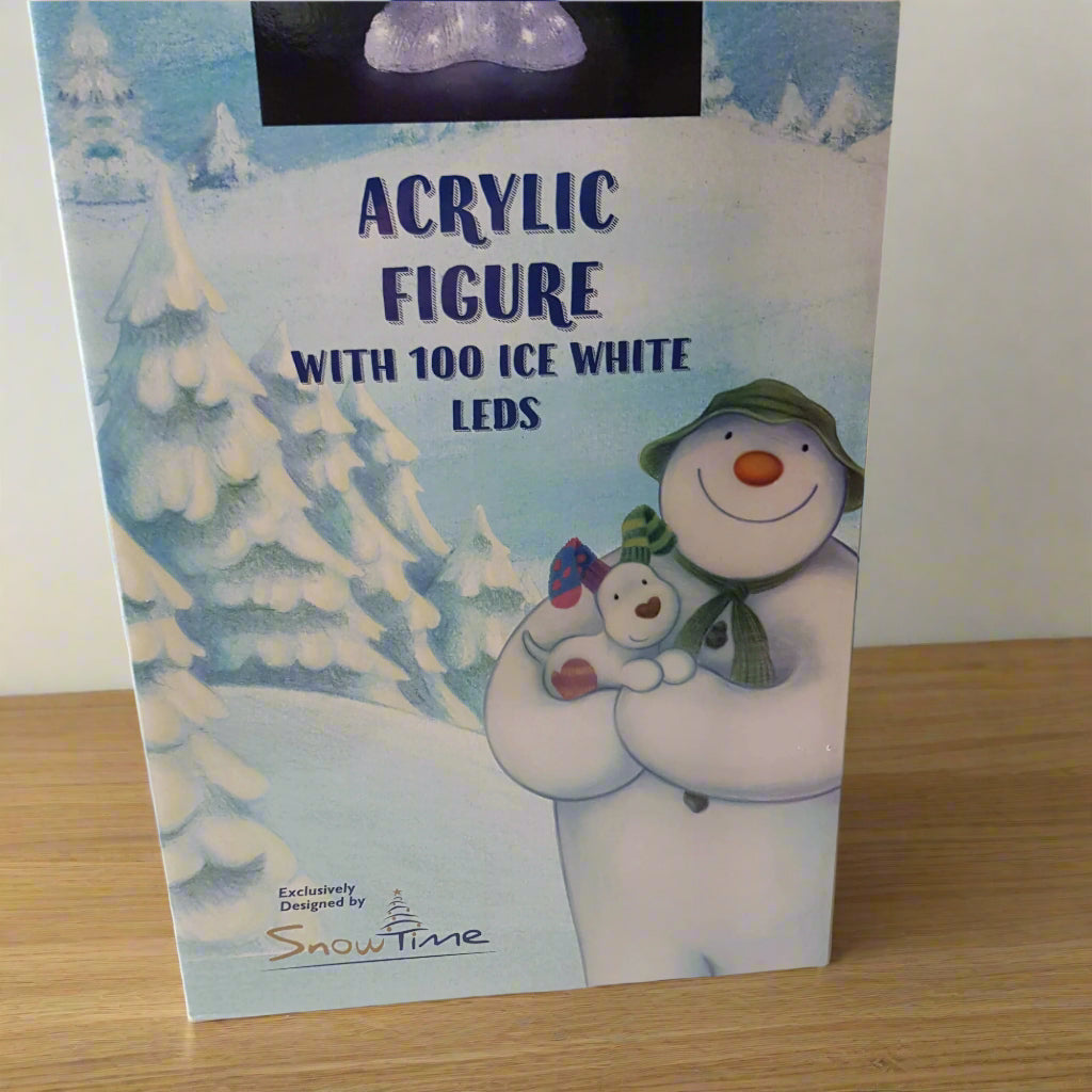 The Snowman Acrylic LED Decoration 55cms Outdoor Indoor