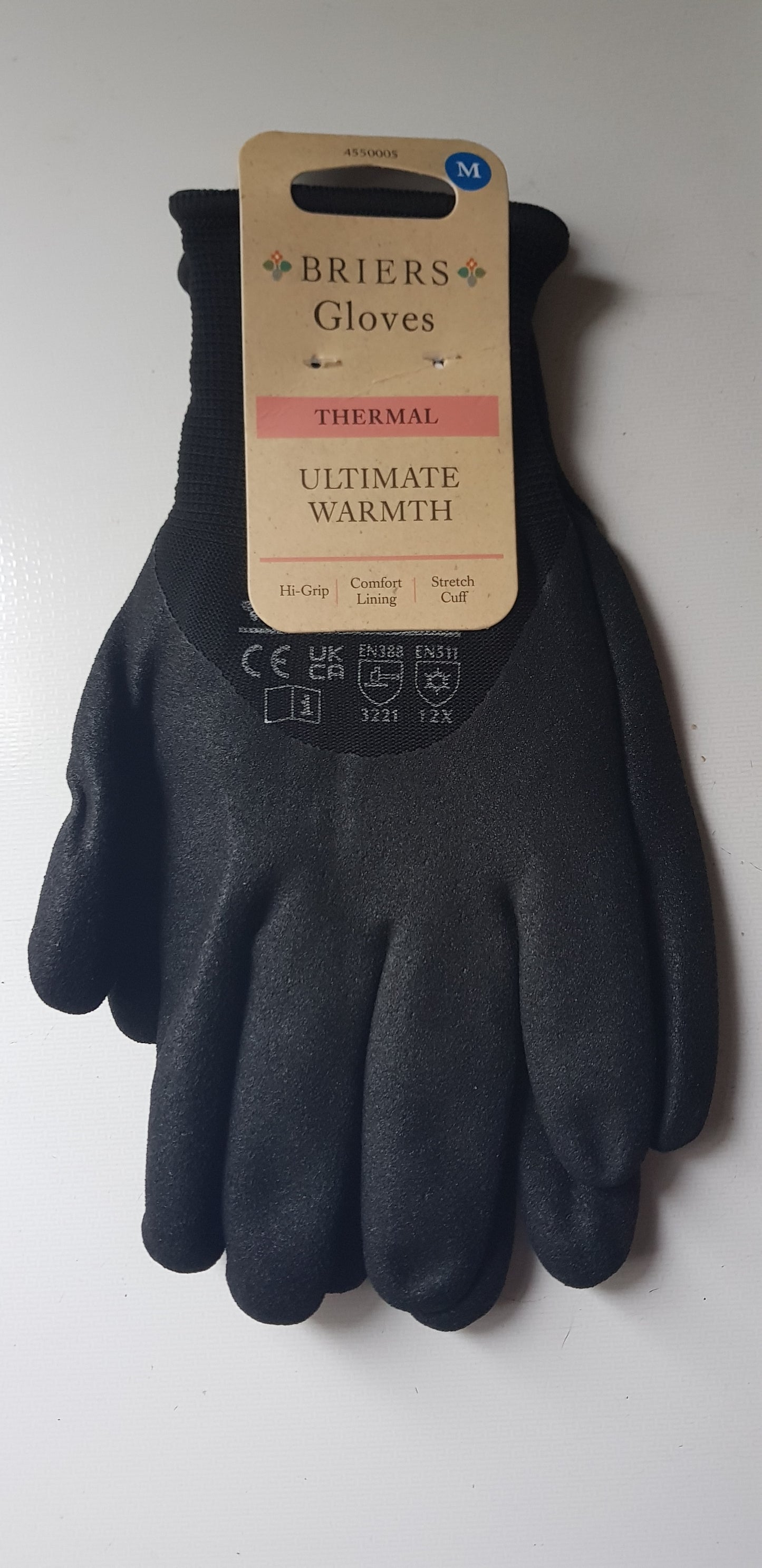 Briers Thermal Garden Gloves Ultimate Warmth Size 8