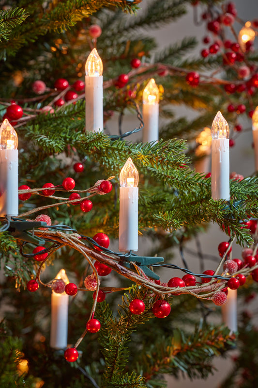 Christmas Tree Candle Lights - Flicker flame - Set of 50