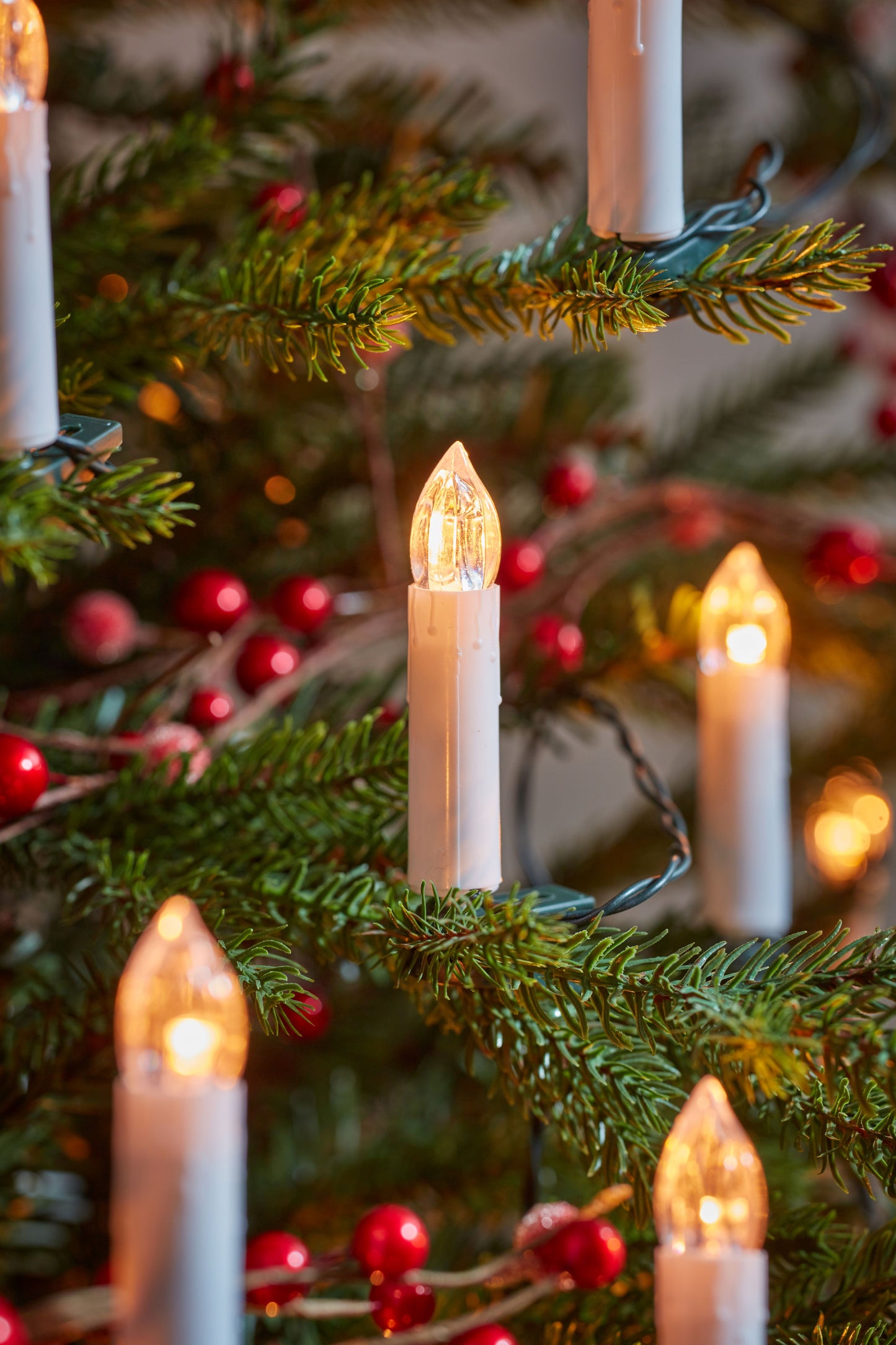 Christmas Tree Candle Lights - Flicker flame - Set of 50