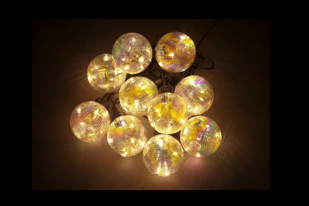 Connectable Party Festoon Lights - Set of 10 - Warm White