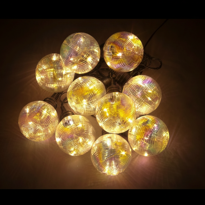 Connectable Party Festoon Lights - Set of 10 - Warm White