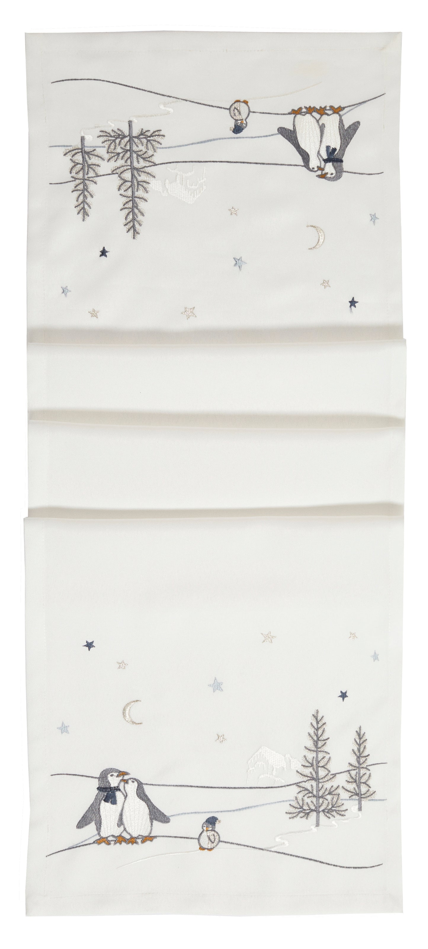 Walton & Co Penguins Christmas Table Runner