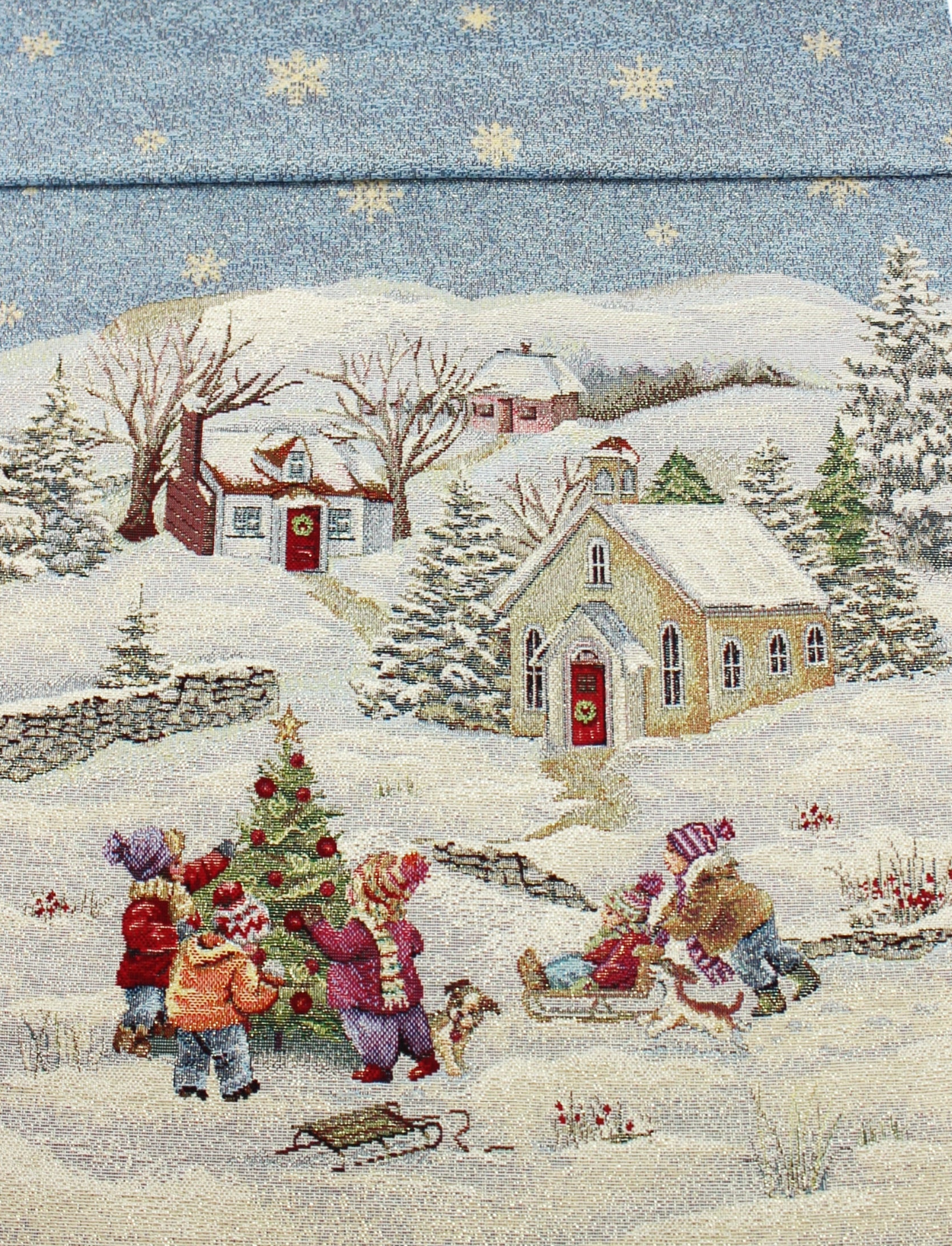 Peggy Wilkins Frost Fun Christmas Table Runner 47 X 180cm