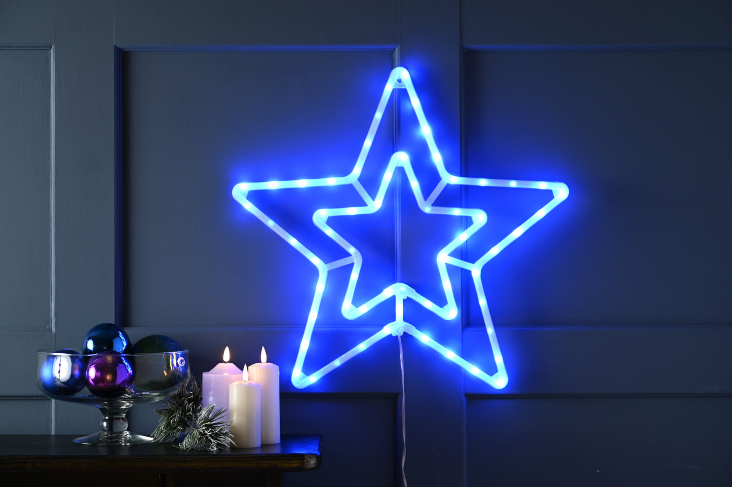 Colour Changing Digital Star with Remote 56cm Outdoor or Indoor Decoration