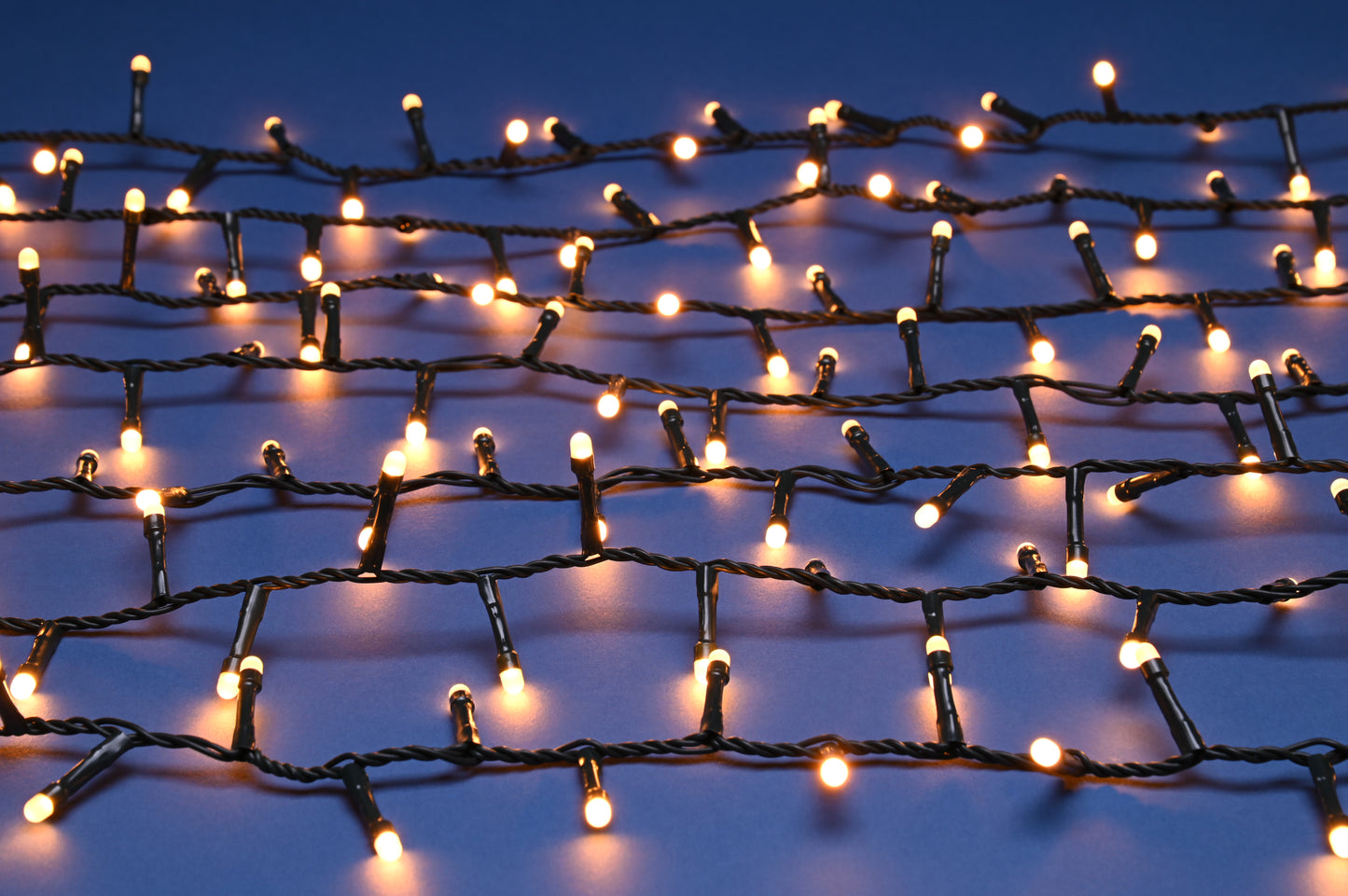 Festive Glow Worm Lights Warm White