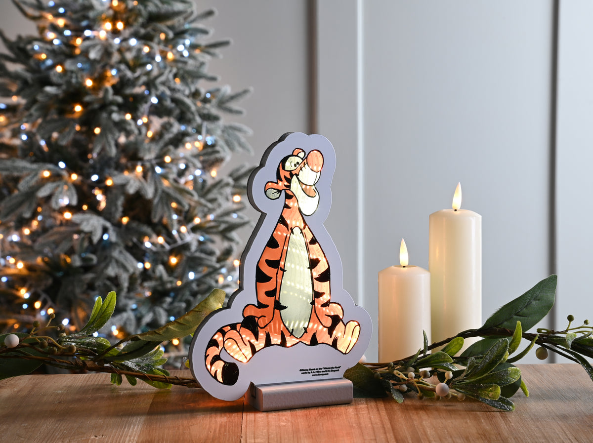 20cm Tigger Infinity Light Christmas Decoration Licensed Product