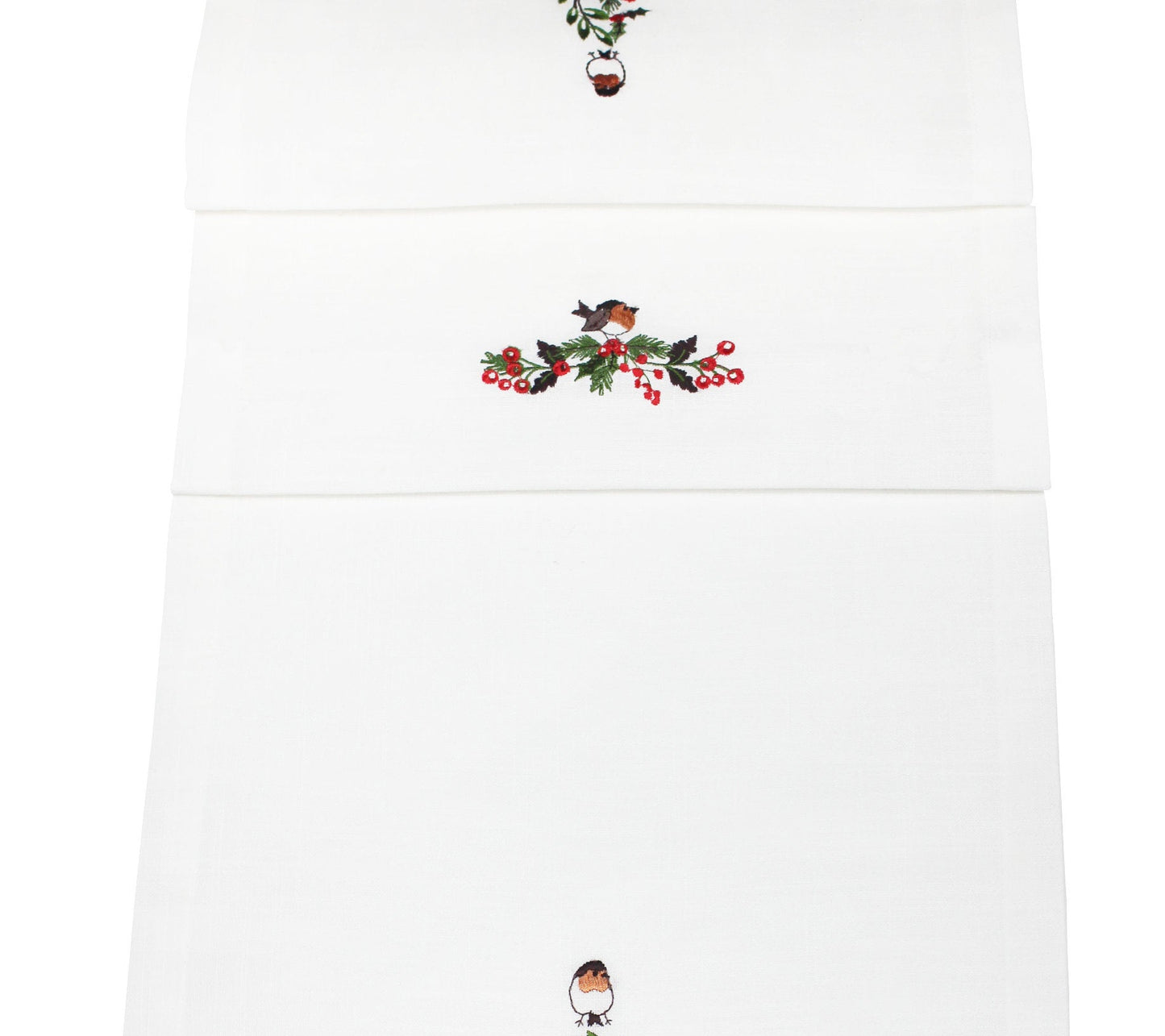 Peggy Wilkins Robins Tree Christmas Table Runner