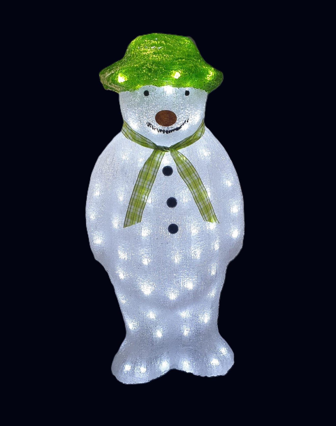 The Snowman Acrylic LED Decoration 55cms Outdoor Indoor