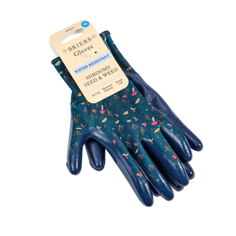 Seed & Weed Garden Gloves - Mushrooms