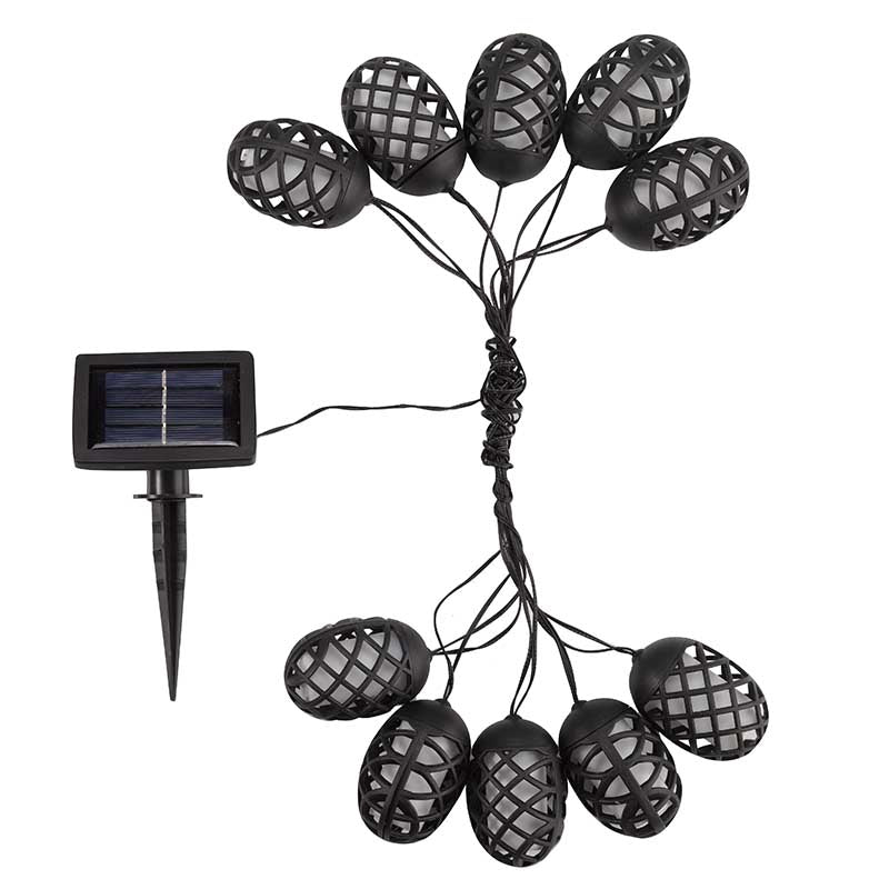 Solar Flame Effect Lights Outdoor Garden Decoration Summer String Lights